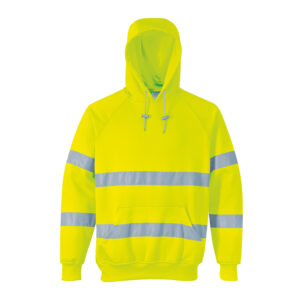Portwest Hi-Vis Hooded Sweatshirt (B304)-0