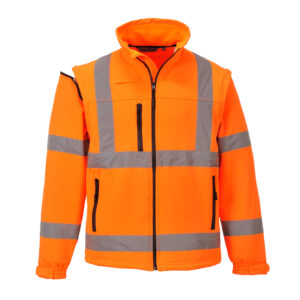 Portwest Hi-Vis Softshell Jacket (S428)-0