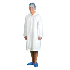 Portwest Disposable Visitors Coat PP - 200 units (D118)-0