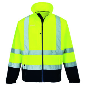 Portwest Hi-Vis Contrast Softshell (3L) (S425)-0