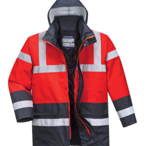 Portwest Hi-Vis Contrast Traffic Jacket (S466)-0