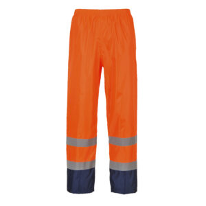 Portwest Hi-Vis Classic Contrast Rain Trouser (H444)-0
