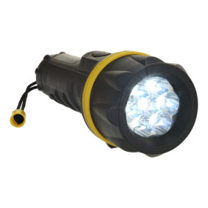 Portwest 7 L.E.D Rubber Torch (PA60)-0