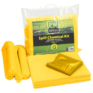 Portwest PW Spill 20 Litre Chemical Kit - 6 units (SM90)-0