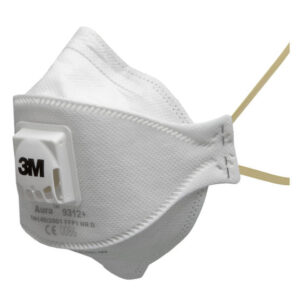 3M Aura FFP1 Flat-Fold Particulate Respirator - 10 units (9312PLUS)-0