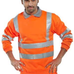 B-Seen High Visibility Sweatshirt (BSSEN)-0