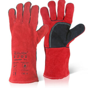 B-Click 14" Cat II Welders Patch Palm Gauntlet - 60 units (C2WRP)-0