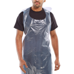 B-Click Once Disposable White Apron - 1000 units (DA42DP)-0