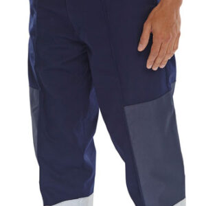 B-Click Polycotton/Nylon Patch Trousers (PCNT27)-0