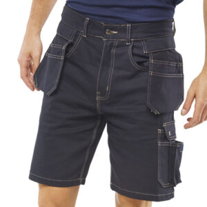 B-Click Grantham Multi-Pocket Shorts (GMPSN)-0